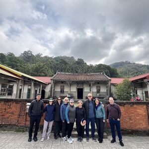 In front of the Ancestor Hall
